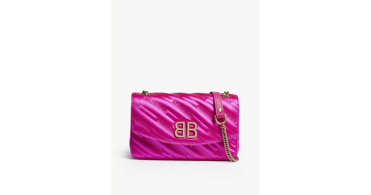 hot pink balenciaga purse