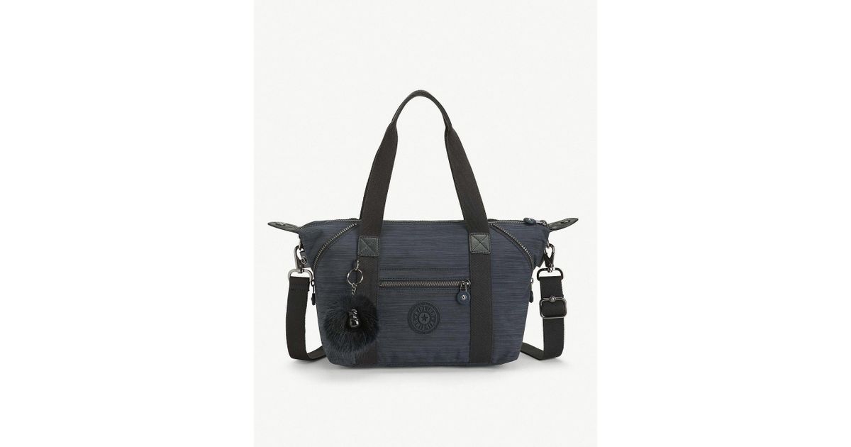 navy blue kipling bag