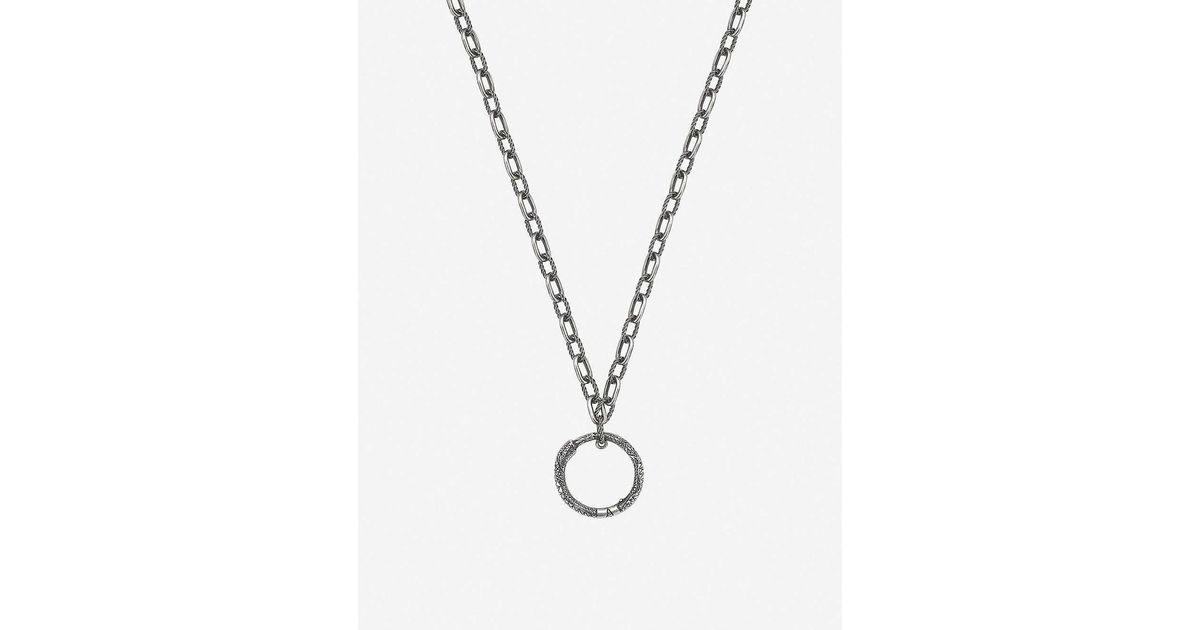 gucci necklace selfridges