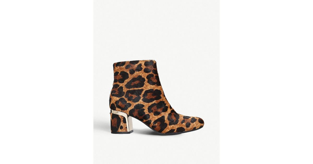 dkny leopard print boots