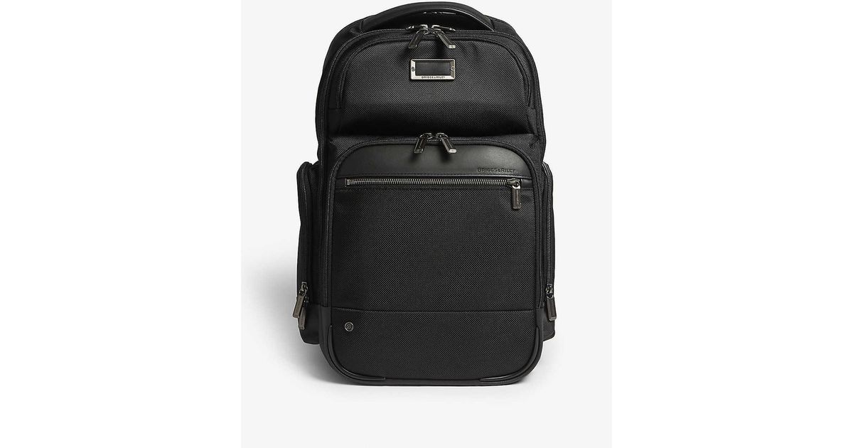 Briggs & Riley work Cargo Medium Backpack in Black for Men Lyst