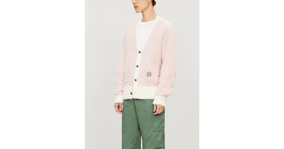 lacoste x golf le fleur cardigan