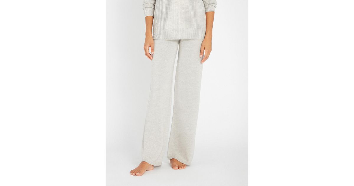 wool jogging bottoms