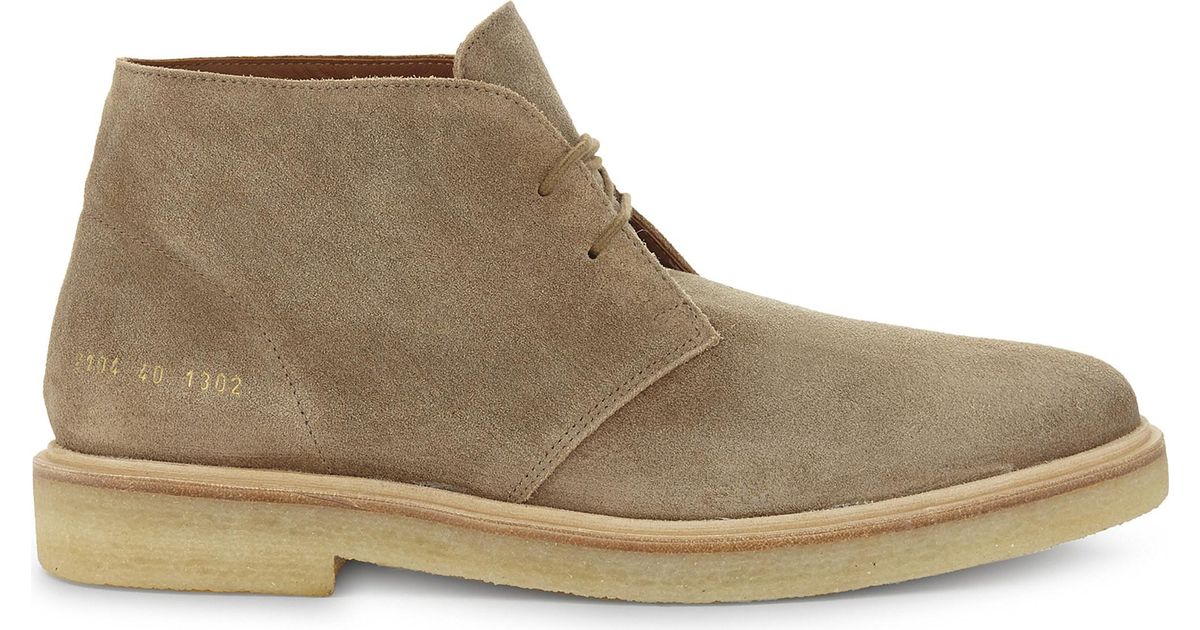 common projects chukka boots