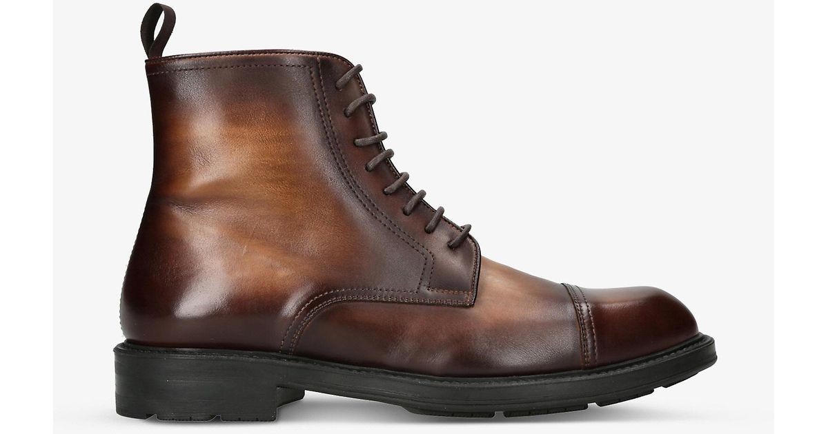 Magnanni Lerato Lace-up Leather Ankle Boots in Brown for Men | Lyst