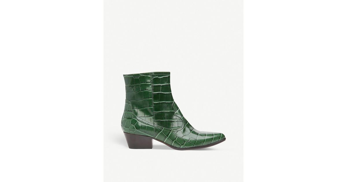 lk bennett green boots
