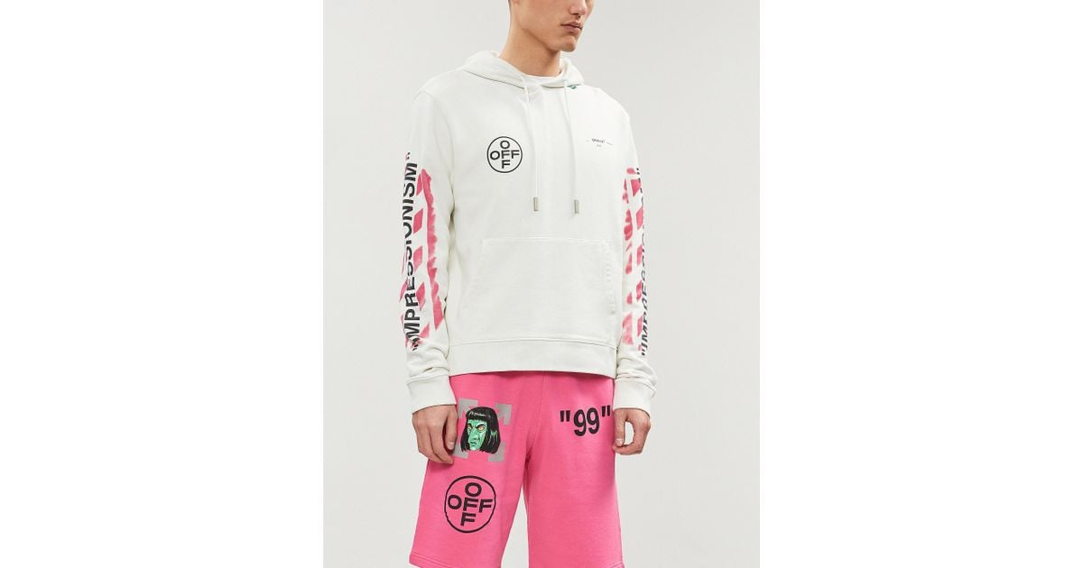 off white impressionism hoodie
