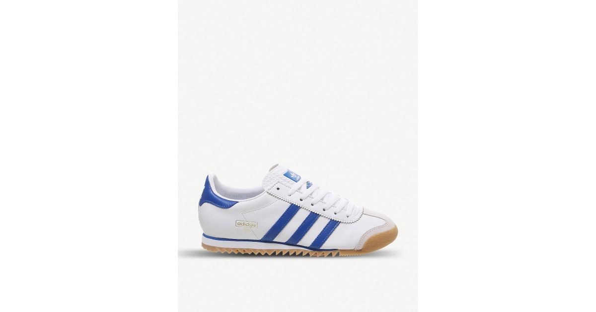 adidas Rom Leather Trainers in White for Men | Lyst Canada