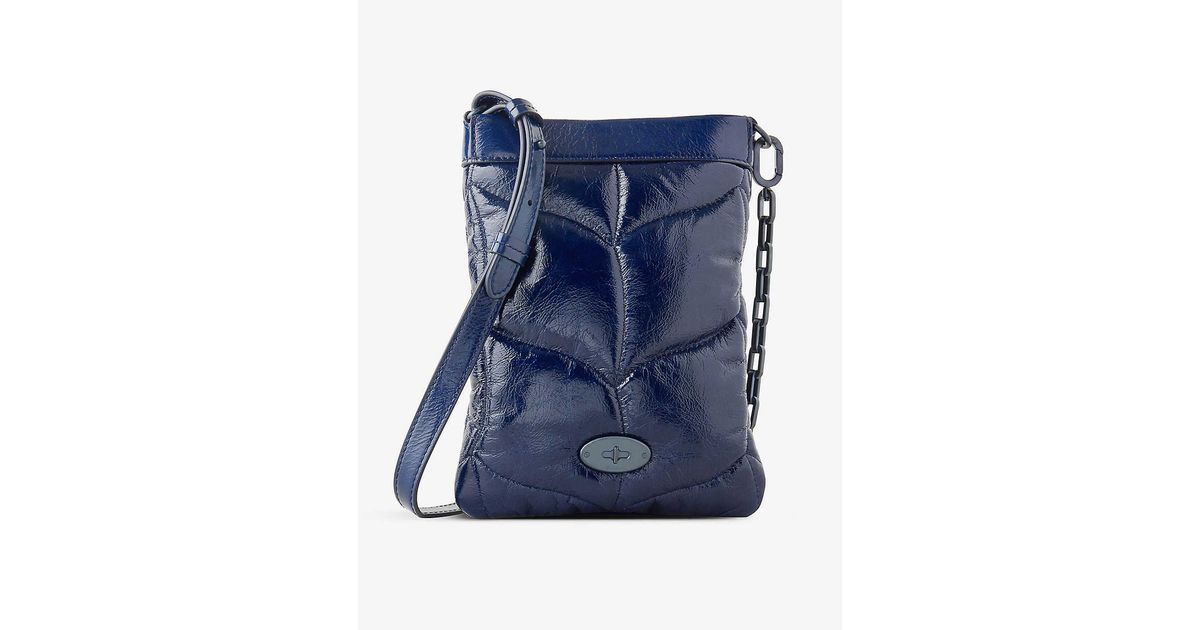 Mulberry medium best sale phone pouch