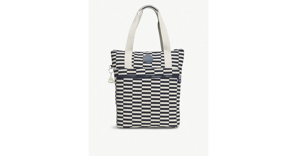 kipling striped bag