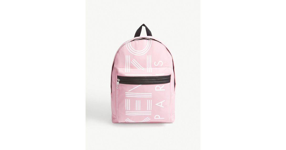 kenzo backpack pink
