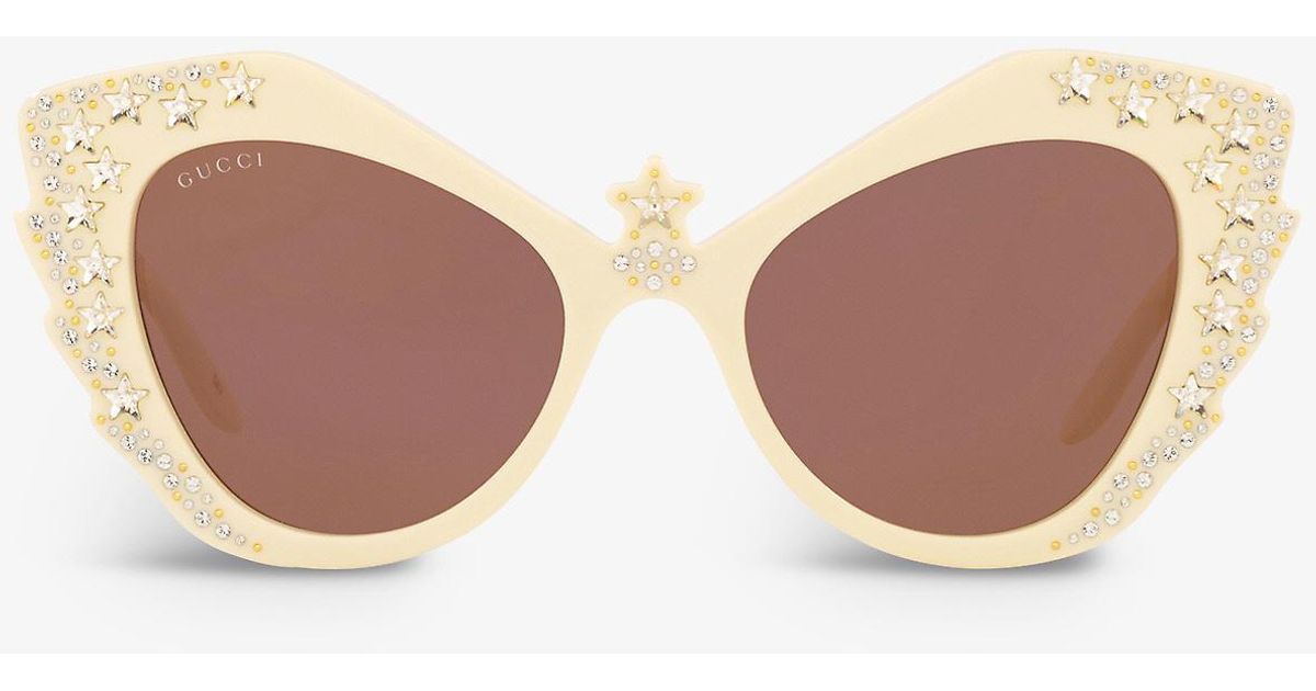 Gucci GG1095S Hollywood Forever 002 Sunglasses in Green Lyst UK