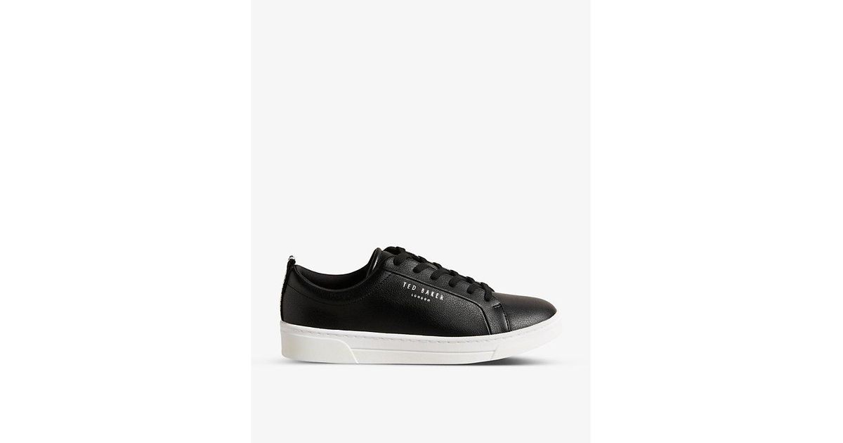 Black ted baker trainers womens best sale
