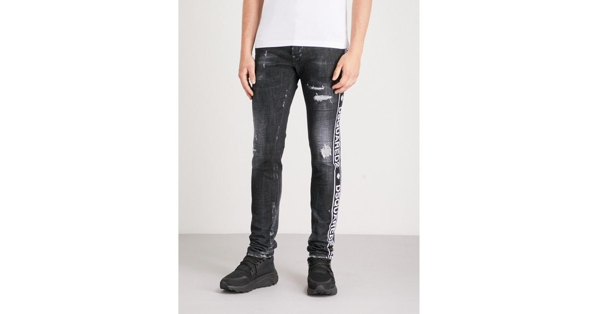 dsquared2 tape jeans