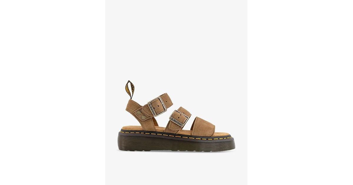 Dr marten gryphon sandals tan new arrivals