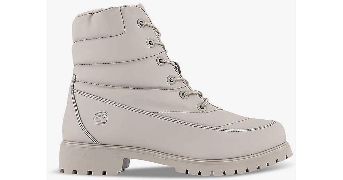 Timberland white sole boot deals