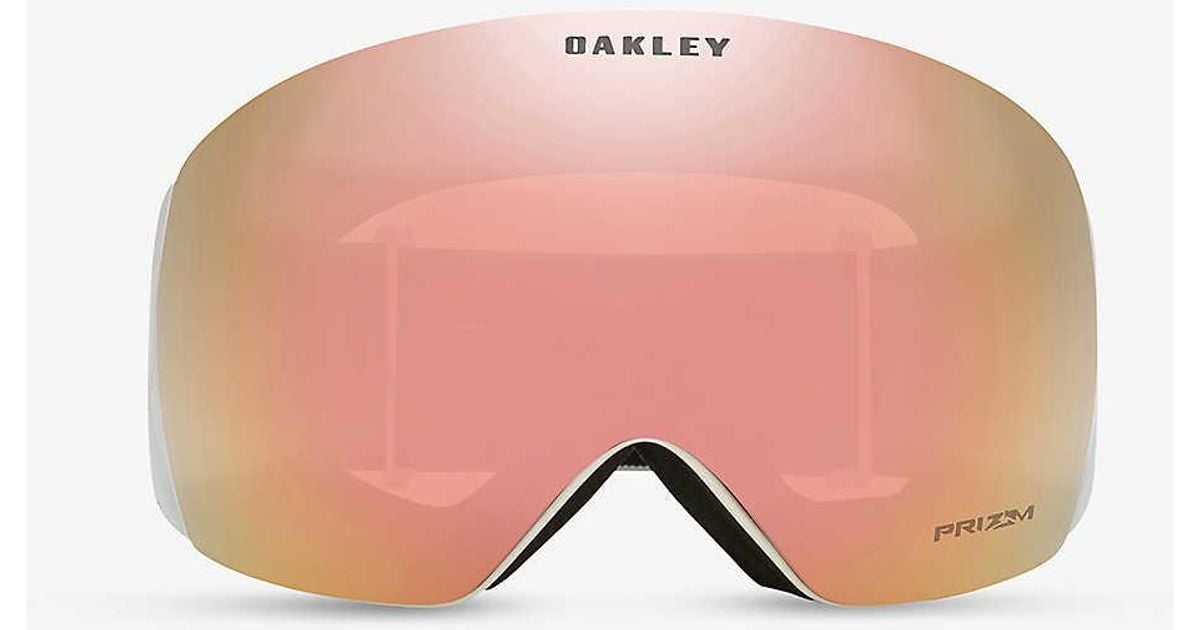 Oakley Oo7050 Flight Deck L Snow goggles in Pink for Men Lyst UK