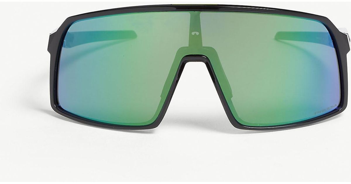 Oakley Oo9406 Sutro Wraparound Sunglasses in Black for Men Lyst