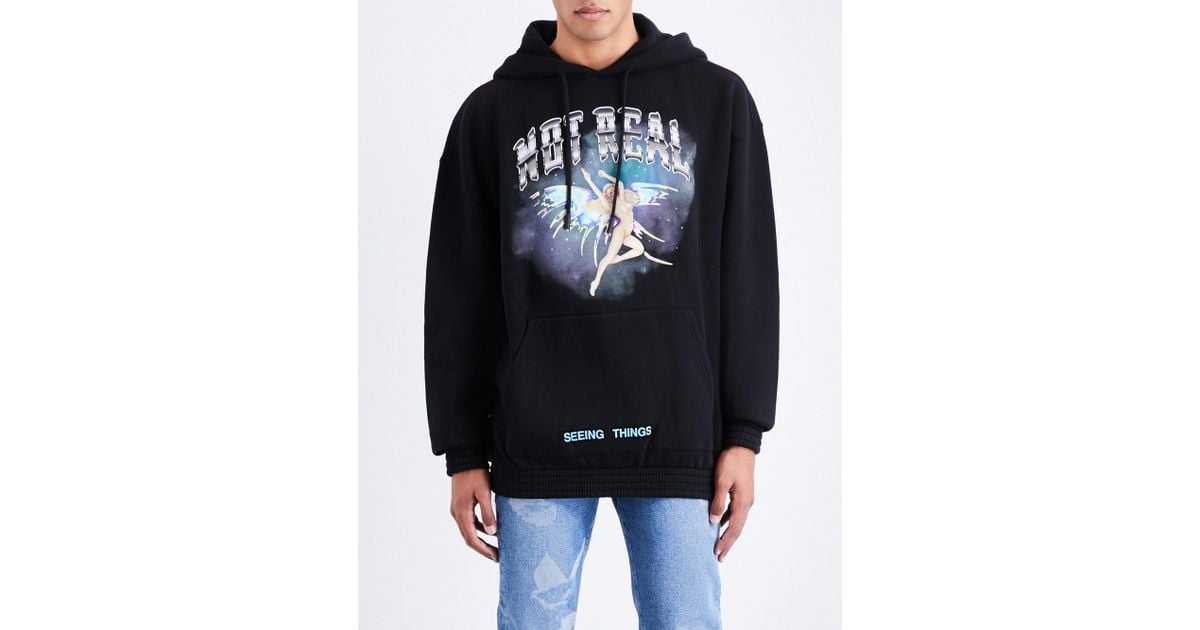 not real off white hoodie