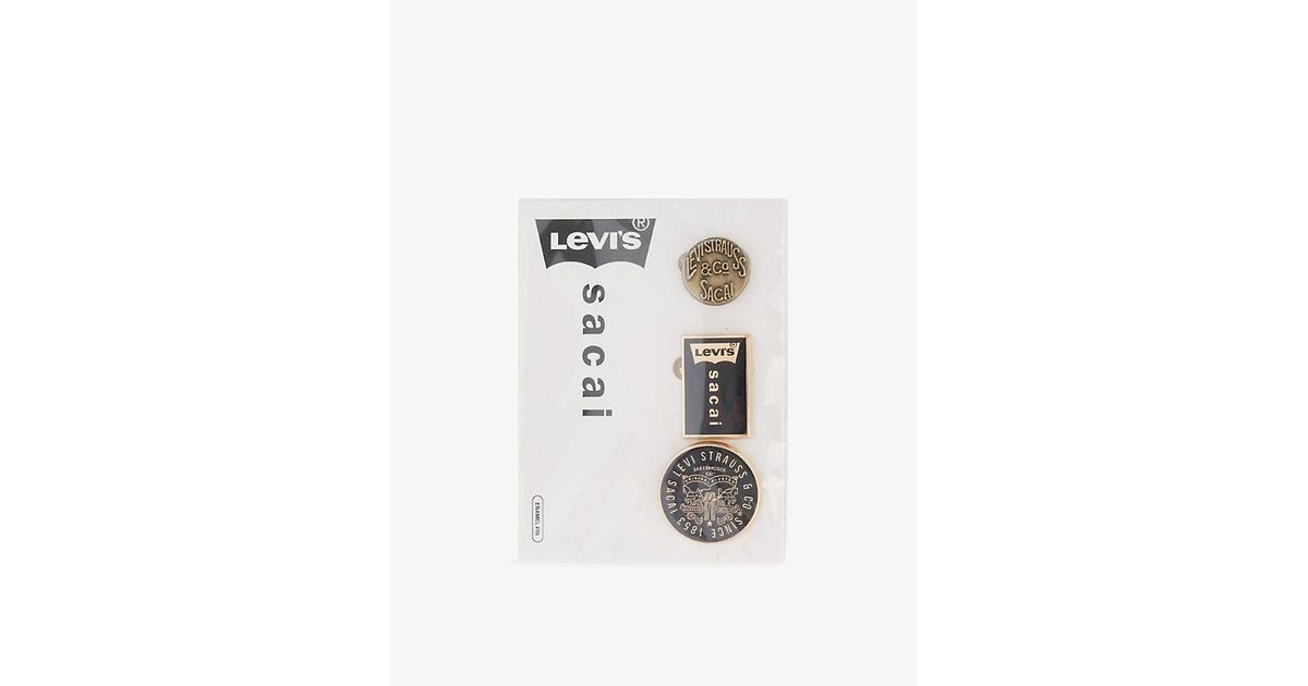 sacai - 新品 sacai x LEVI&#39;S Pins (Set of 6) Silver sacai x LEVI'S Pins #1-#6 