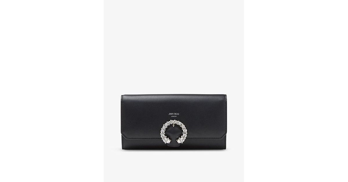 ★ JIMMY CHOO★ Chain wallet CCL croco embossed 【多色在庫】 Jimmy Choo | Bags | Jimmy Choo Chri Wallet Wchain Black