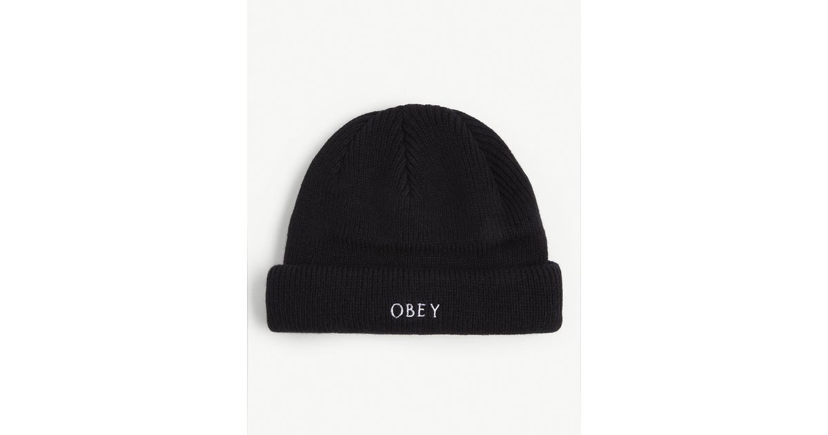 obey fisherman beanie