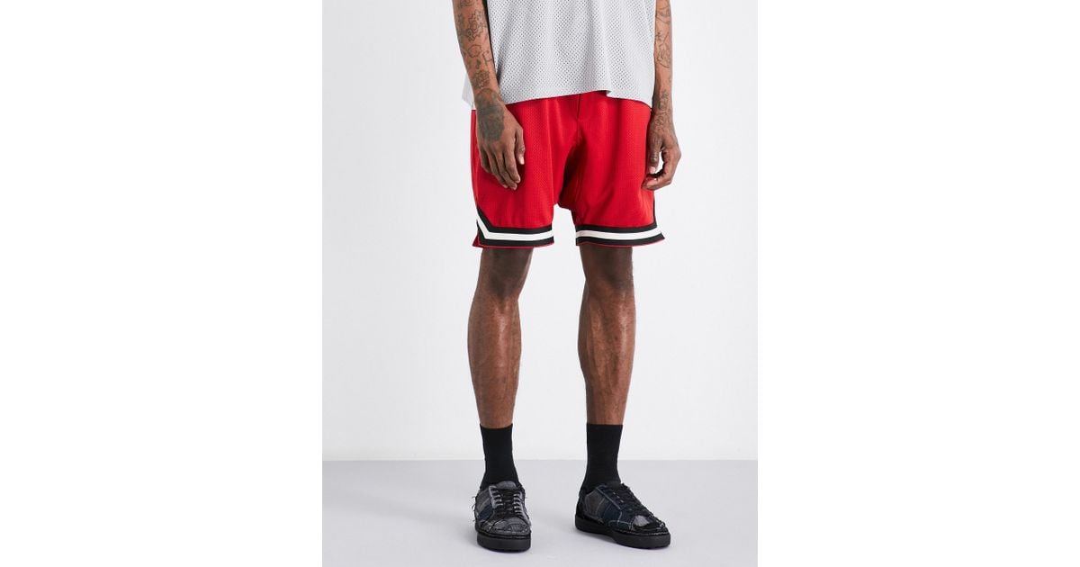Fear Of God Fifth Collection Dropped-crotch Mesh Shorts in Fear Of God Fifth Collection Dropped-crotch Mesh Shorts in