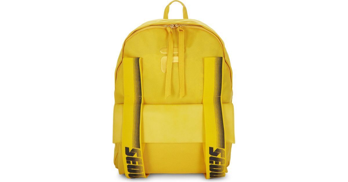 yellow fila backpack