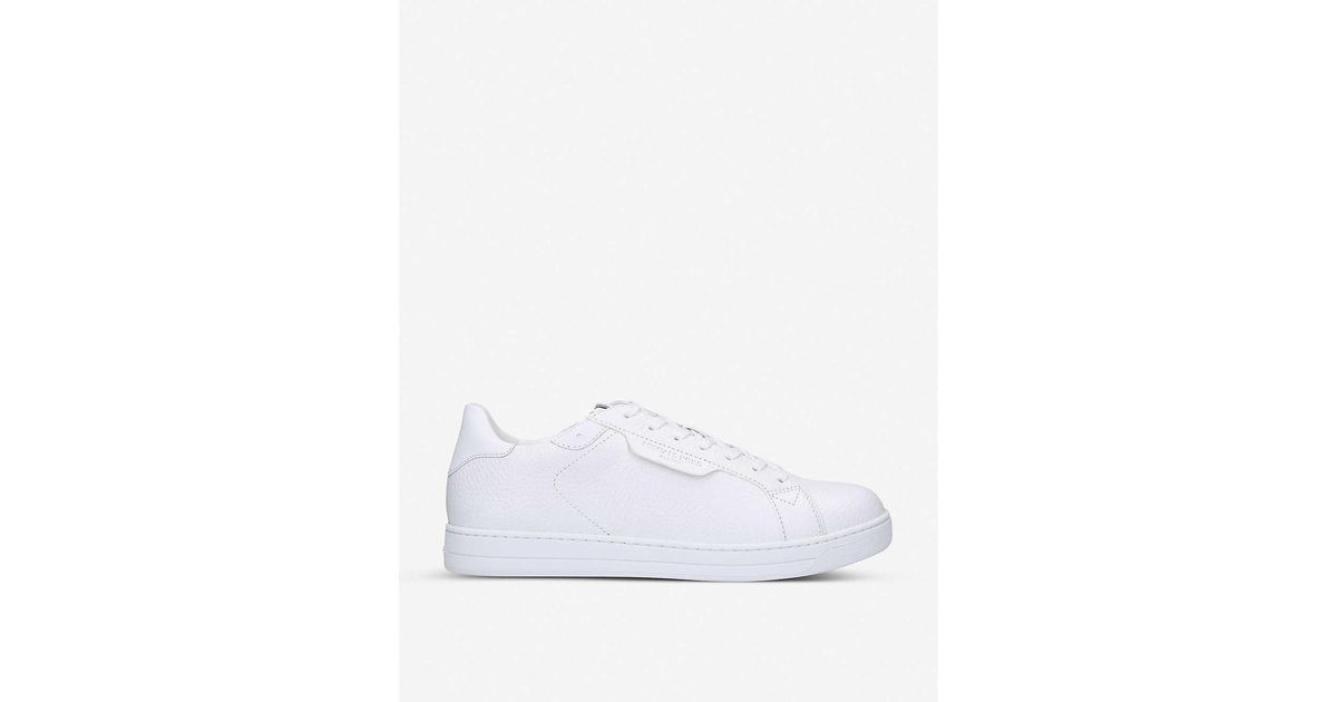 keating pebbled leather sneaker
