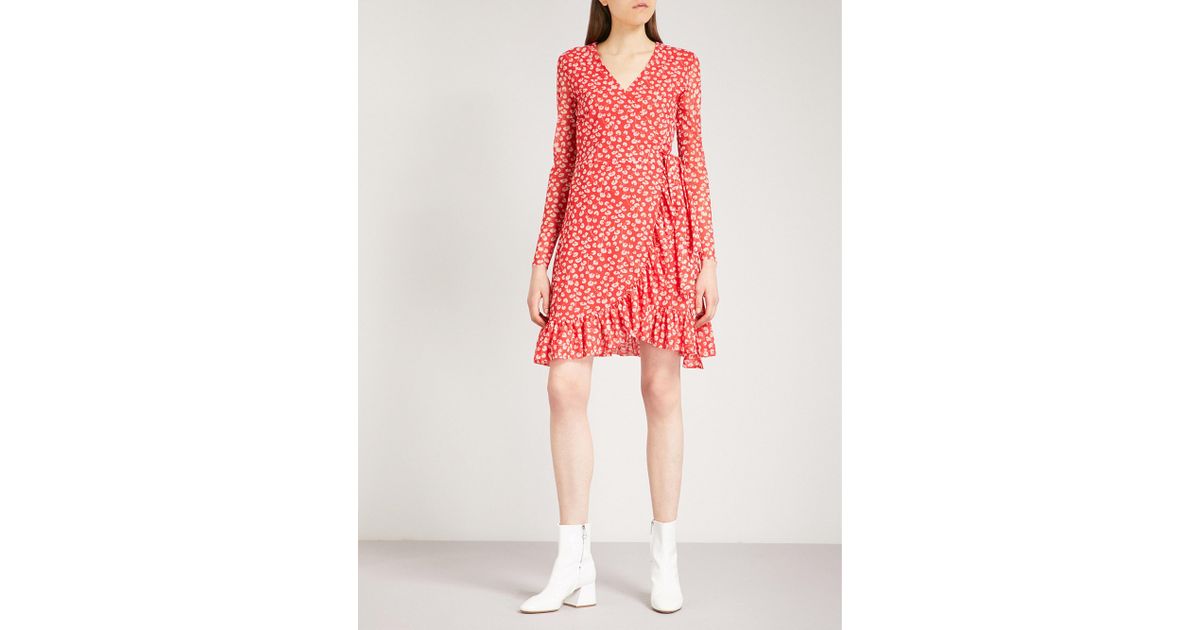 tilden mesh wrap skirt