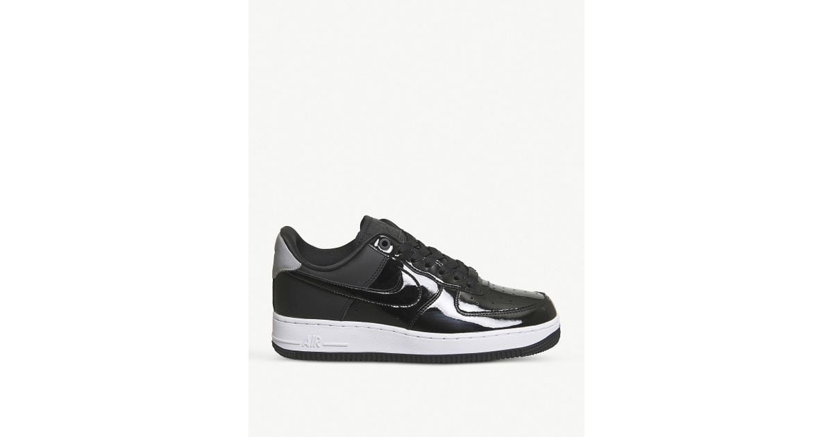 nike all black leather trainers