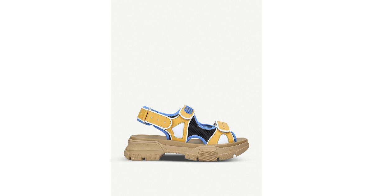 gucci flashtrek yellow