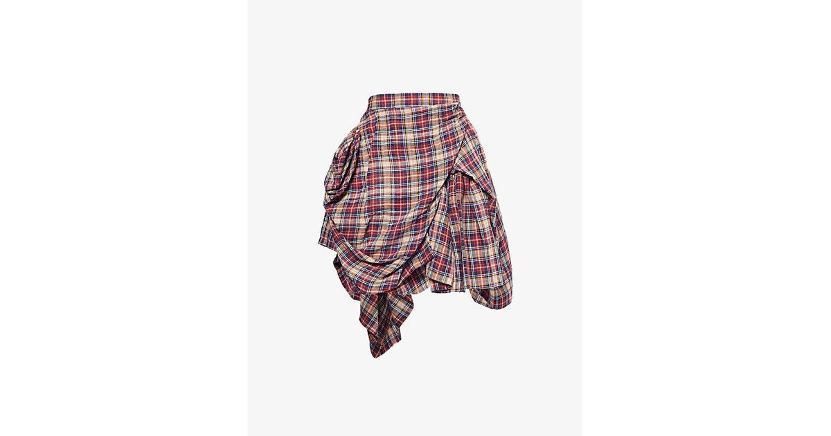 【Vivienne Westwood】NYMPH スカート Multicolor Nymph Miniskirt by Vivienne Westwood on Sale