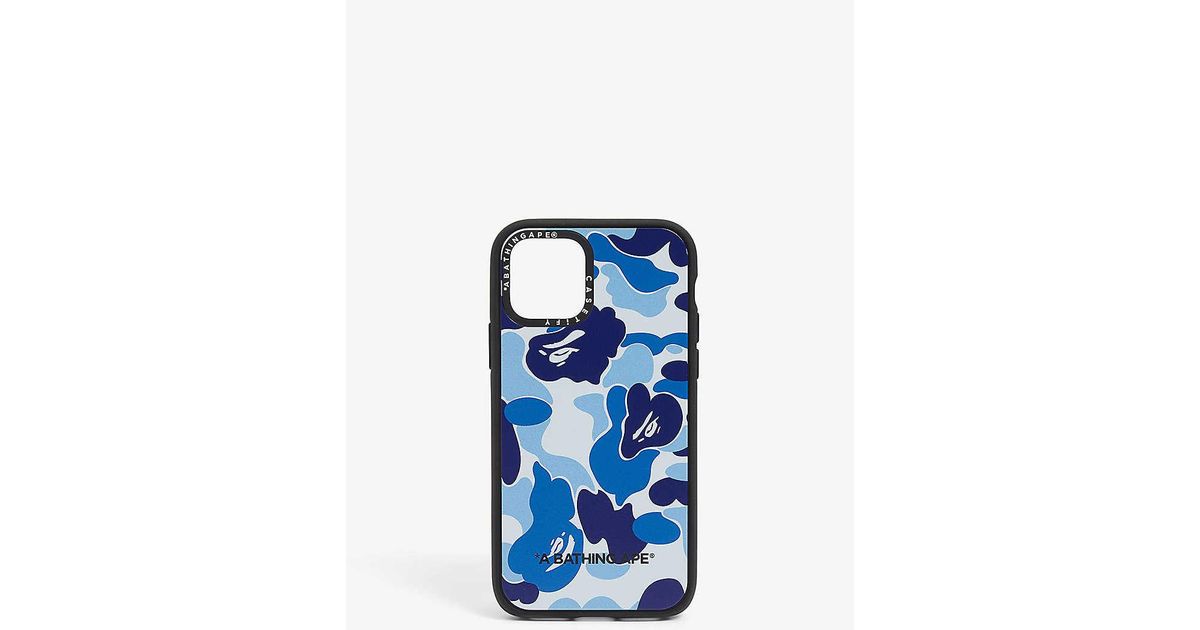 A Bathing Ape Casetify X Bape Abc Camo-printed Iphone 11 Pro Case in Blue  for Men | Lyst