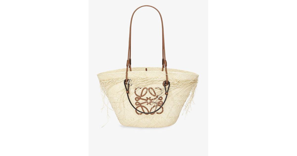 Loewe x Paula's Ibiza Anagram Basket Tote Bag