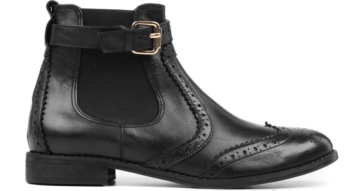 Carvela Kurt Geiger Slow Leather Ankle Boots in Black | Lyst Australia
