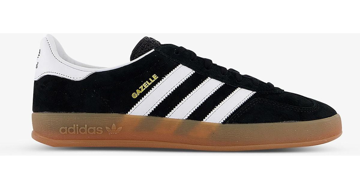 mens white gazelle trainers
