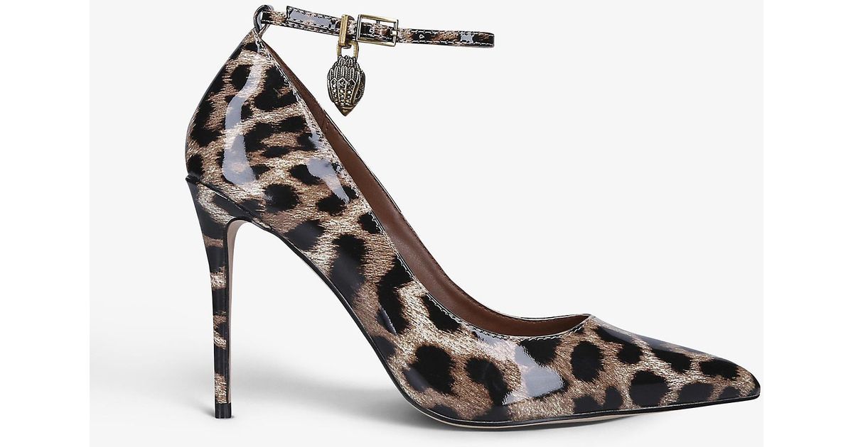 kurt geiger shoes leopard print
