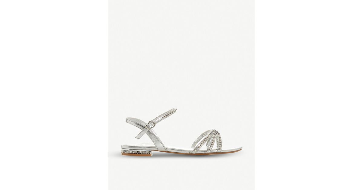 dune diamante flip flops