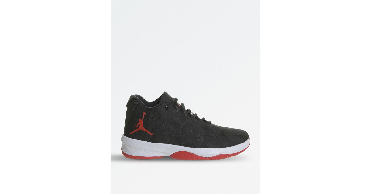 jordan b fly red camo