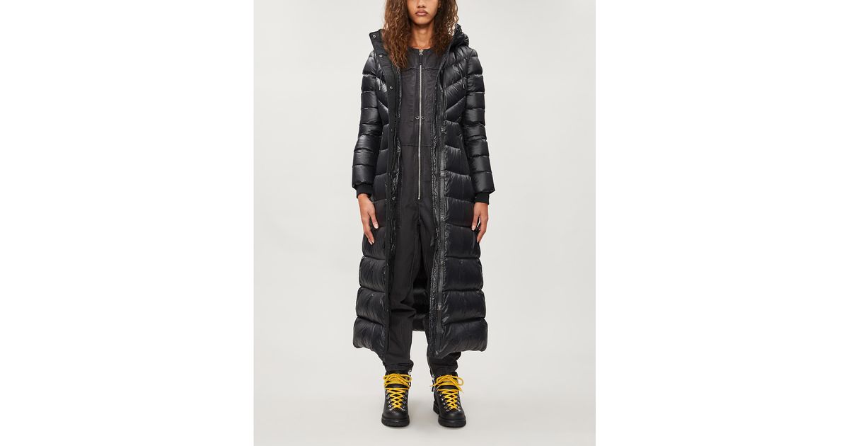 mackage calina hooded puffer coat