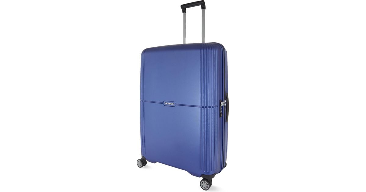 Samsonite Orfeo Spinner Suitcase 75cm in Blue | Lyst