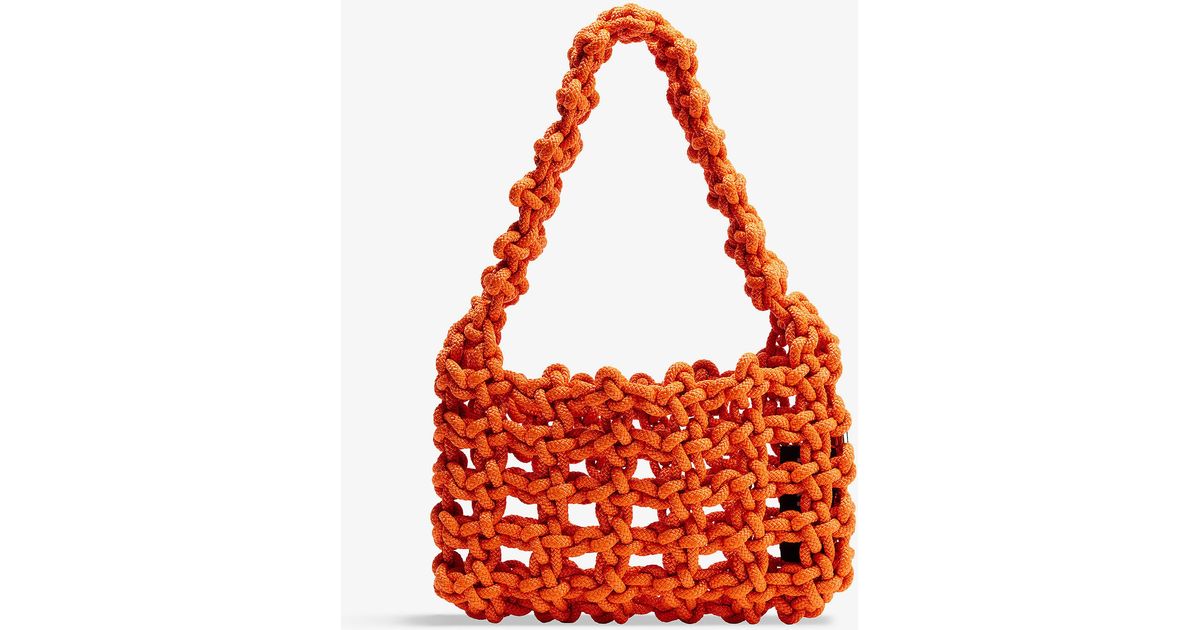Azara Knot Bag - Orange main image 0
