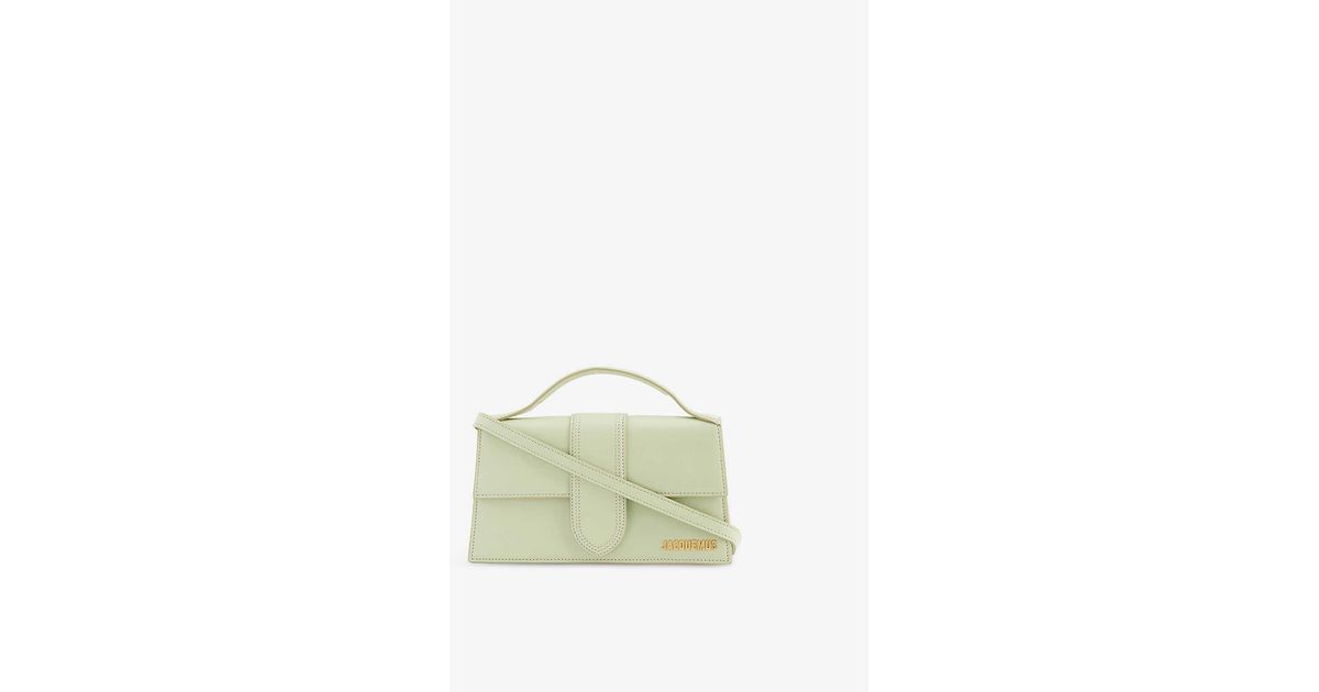 Jacquemus Le Grand Bambino Leather Tophandle Bag in Green Lyst