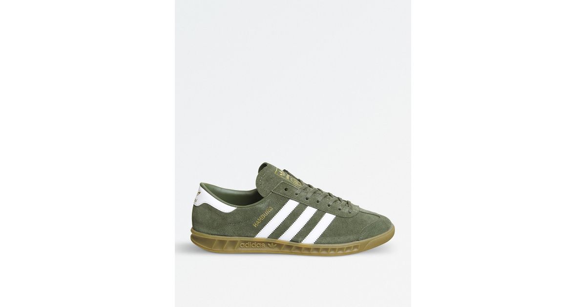 adidas khaki hamburg trainers