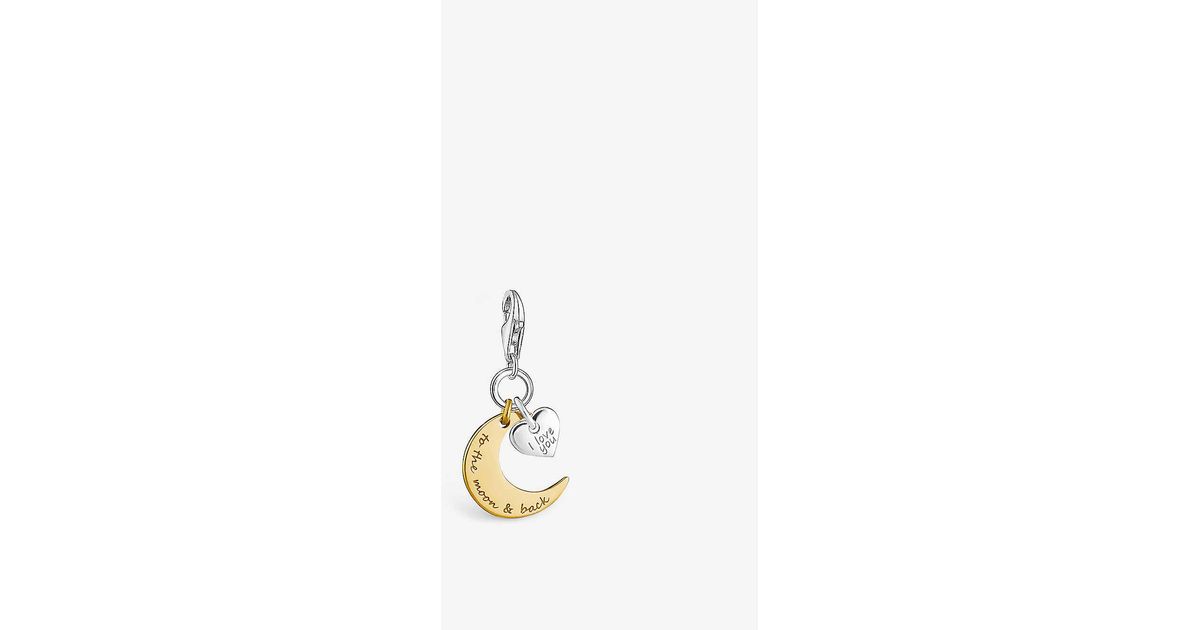 Thomas sabo love you to the moon and shop back charm