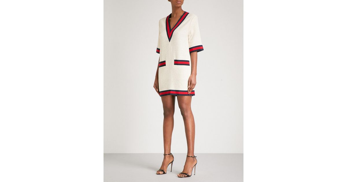 gucci ribbon dress