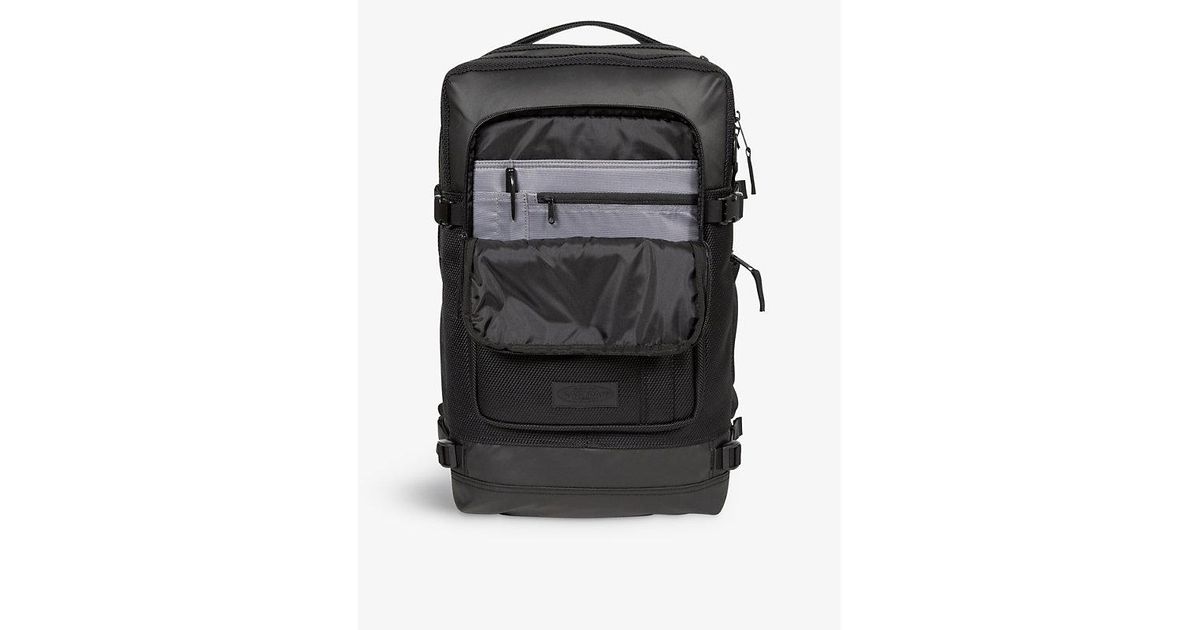 Eastpak Large Tecum Cnnct Woven Backpack in Black for Men Lyst