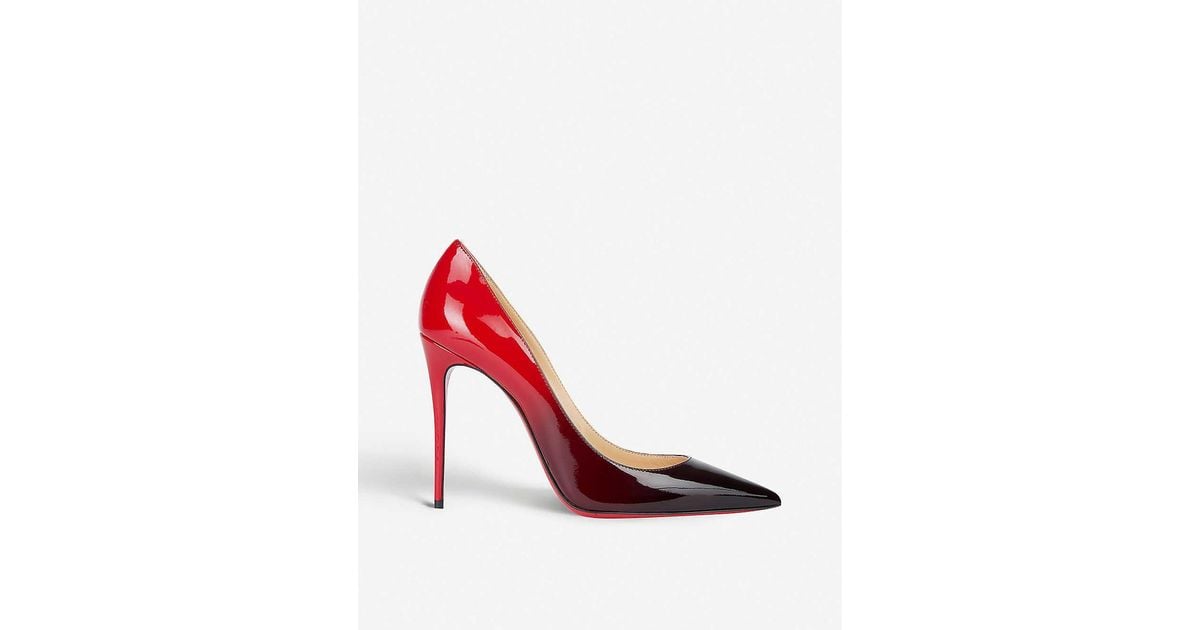 Black and red louboutin hot sale