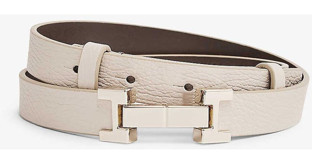 Reiss Hayley Leather Belt | Lyst UK